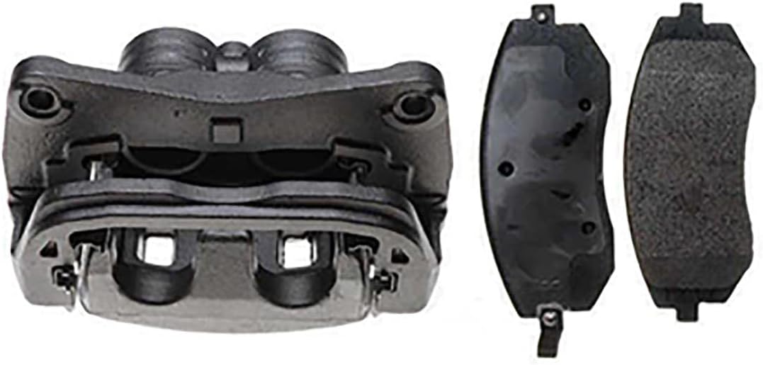 Front Left Brake Caliper w/Bracket & Brakes Pads Automotive Replacement 1Piece fits Subaru Baja 2003 2004 2005 2006 2.5L H4, fits Subaru Impreza 2003 2004 2005 2.0L H4