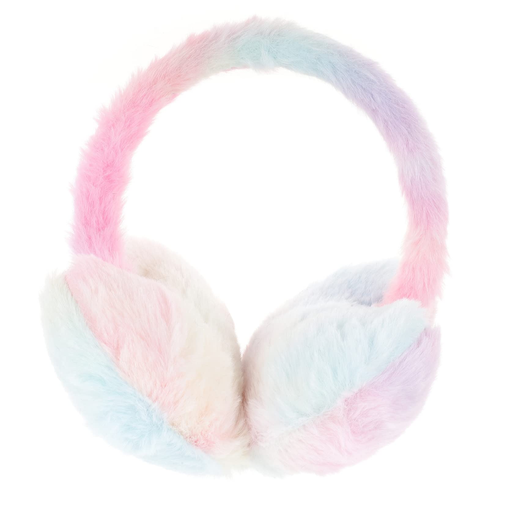 FOMIYES Winter Earmuffs for Women Plush Ear Muffs Stretch Ear Warmers for Cold Weather