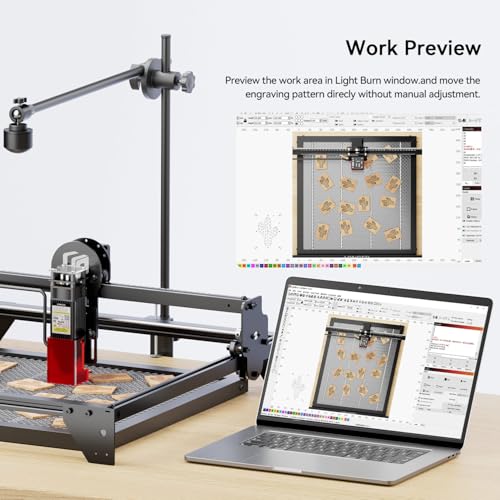 Trotec laser engraving machine