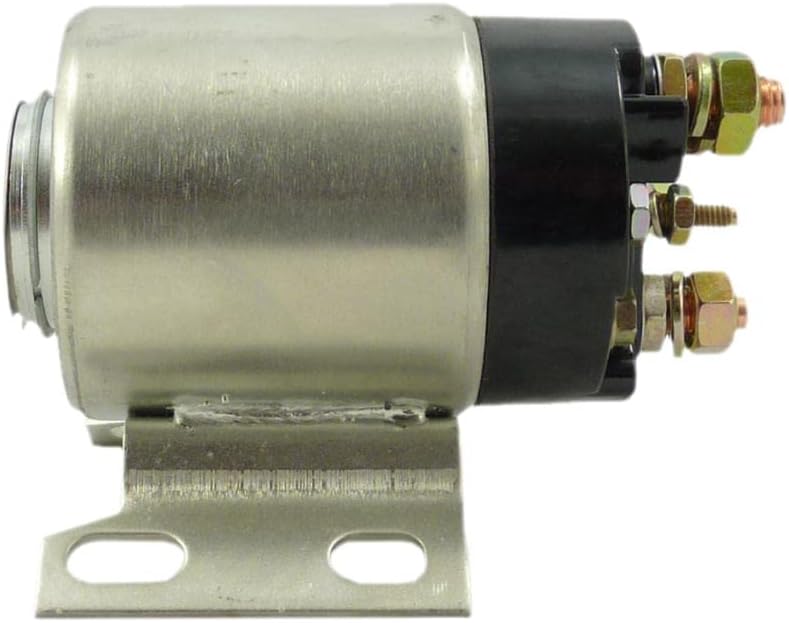 New Professional Grade 12V Solenoid fits Early Delco Starters Compatible with Chevrolet Austin Western Buick GMC Oldsmobile 1954-1962 Replaces 1118806 1119760 1119761 1119767 1119777 1119789 1119797