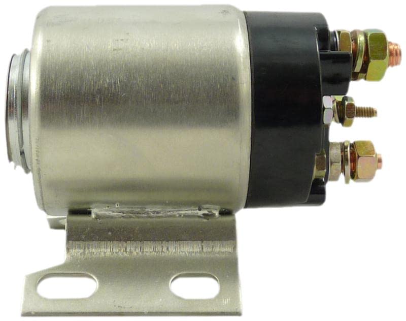 New Premium Grade Solenoid fits Early Delco 12V Starters Compatible with John Deere Ag Tractor 530 Gas & LPG Eng 1958 1959 1960 International R100-R132 S132 SA120 SA122 55-56 Replaces 1118188 1119912