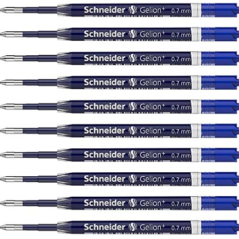 Schneider 103903 Gelion 39 - Recambio gel para bolígrafo (10 unidades) Cover