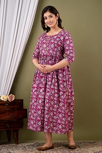 Image of Women's Maternity Feeding Kurti for Women