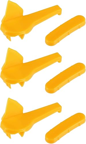 X AUTOHAUX Juego de 3 cambiadores de neumáticos de plástico con cabezal de desmontaje de neumáticos, protector lateral de rueda para montaje Demount