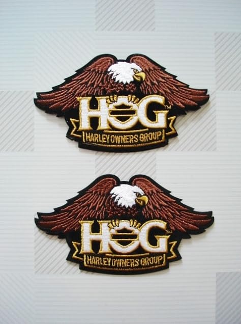 ハーレー純正】HOGハーレーオーナーズグループ限定 ワッペン 