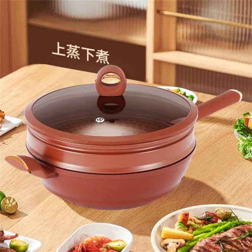 Wok de aleación de titanio con micropresión antiadherente miniatura 2
