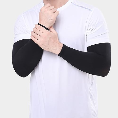 Miniatura 5 de Atneato Mangas de protección UV para brazo de refrigeración  Calentadores de brazos protectores solares para tatuajes