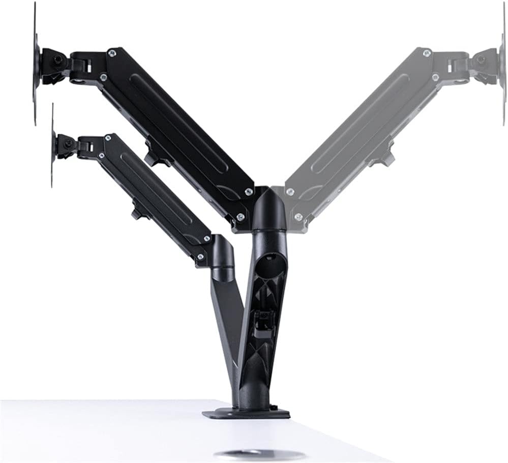Full Motion Monitor Arm Bracket Suit for 13-27 Inch 2 Monitors Stand Support Vesa 75 * 75mm 100 * 100mm