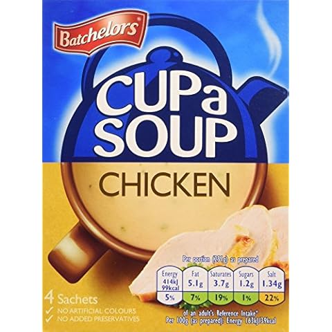Batchelors Cup a Soup Chicken 4 Sachets 81 g (Pack of 9) Cover