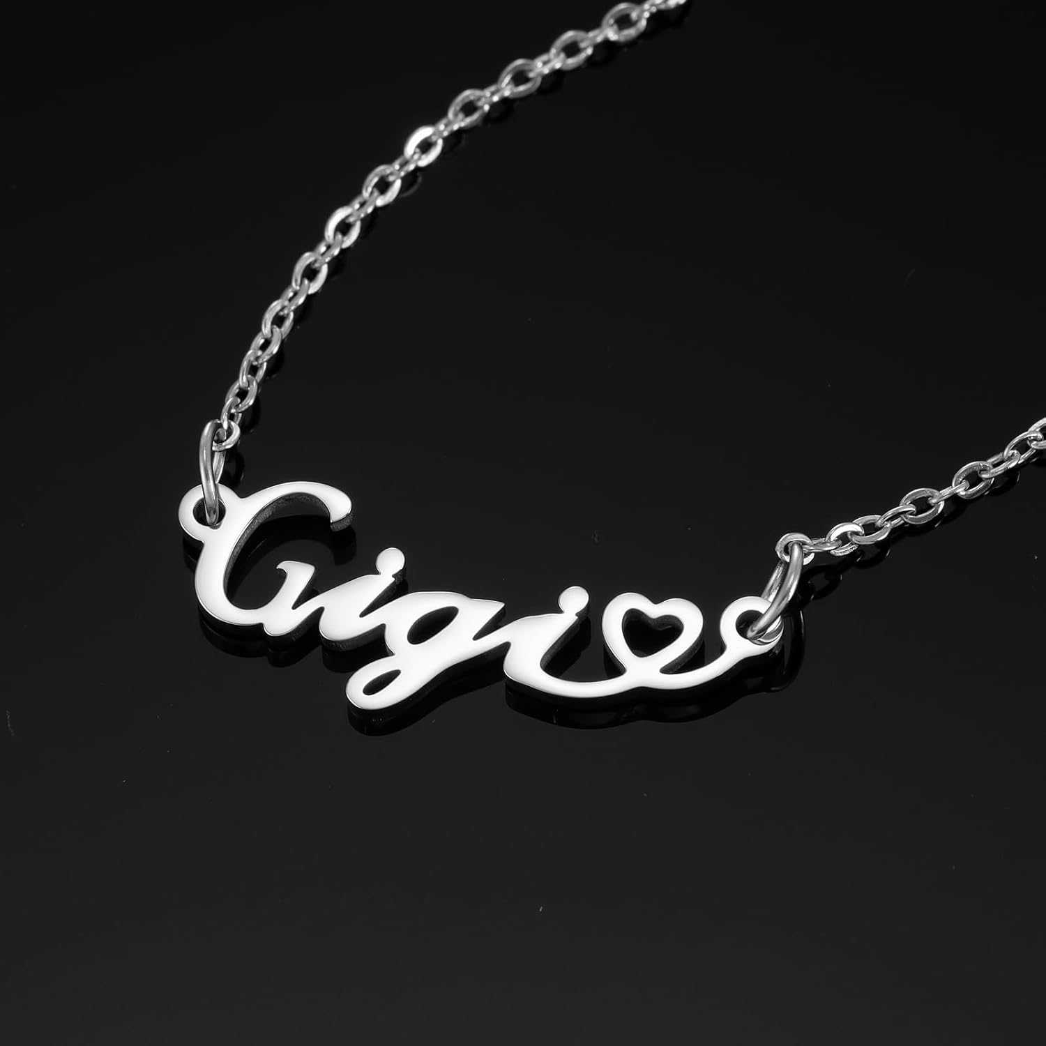 Kivosliviz Gigi Gifts for Grandma Jewelry from Grandson Women Mothers Day Ideas Necklace for Gigi - Image 2