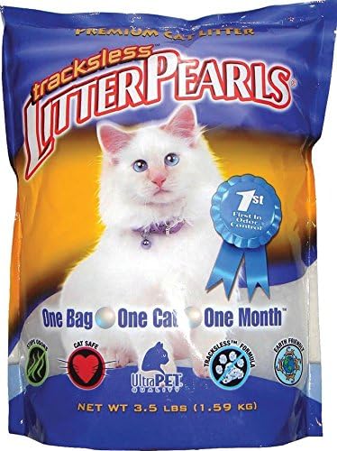 Ultra Pet Tracksless Litter Pearls, 3.5-Pound Bags (Pack of 2)