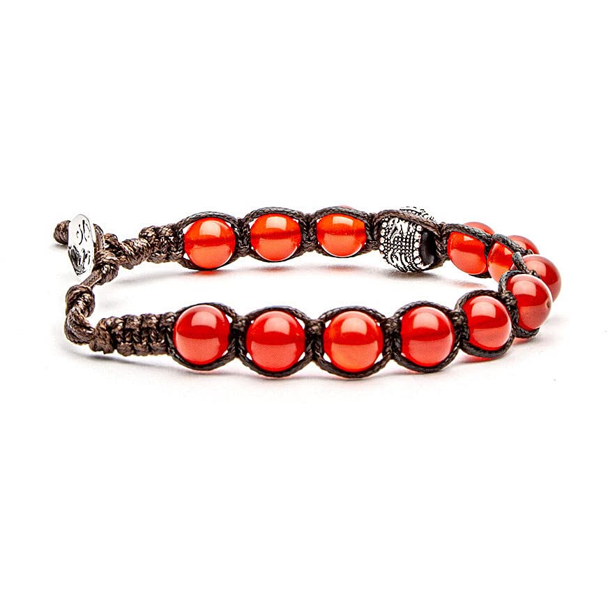 Tamashii - COLLANA TAMASHII MUDRA AGATA ROSSO PASSIONE CORTA NHS1600