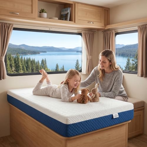 6 Inch RV Bunk Mattress with Gel Foam