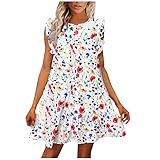 Es ist aus hochwertigen Materialien gefertigt, langlebig genug. Damen Kleid sind weich und bequem, atmungsaktiv, elastisch, undurchsichtig und lassen sich nicht leicht. Verformen.einfach und großzügig, locker und bequem! Dieses spezielle Design wird Ihr Herz stehlen! Schick und bequem, mit diesem erstaunlich süßen Modell können Sie nichts falsch machen!