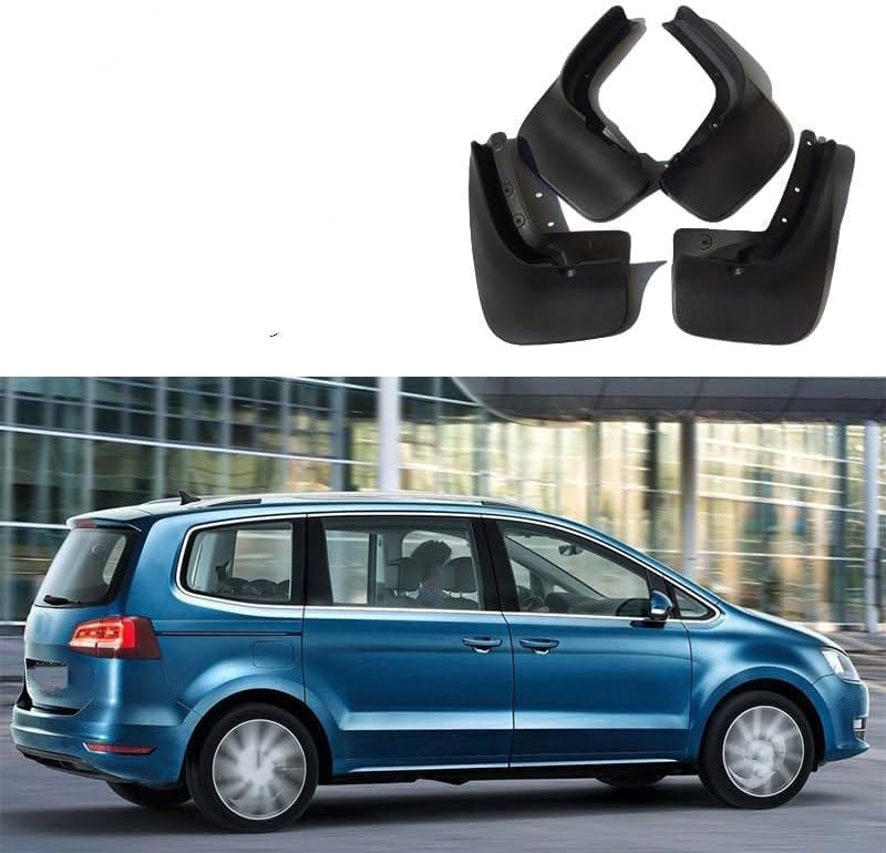 Bavettes garde-boue pour Sharan 2012-2020 protection anti-éclaboussures