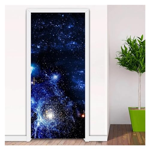 Sticker Mural 3D pour Masquer les Défauts de Porte PVC Auto-adhésif