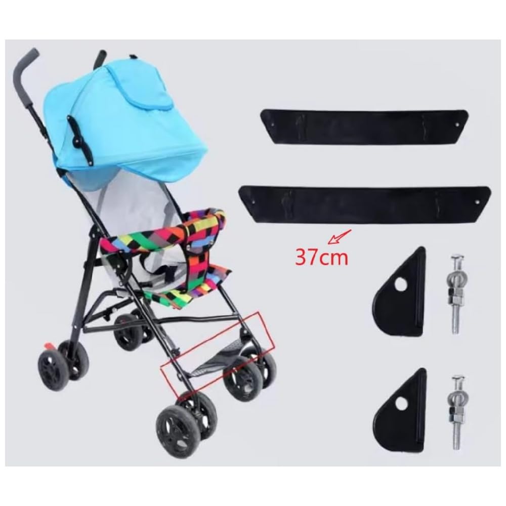 Amazon.com: Black Stroller Footrest Replacement Adjustable Stroller Extension Footboard Strollers and for Babies Pushchair Seat Liners, Car Seat Foot Rest for Toddlers, Baby Stroller Replacement Parts (37cm) : Health & Household