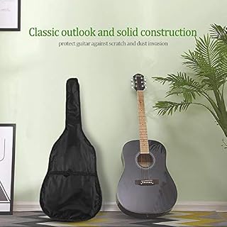 Agatige Housse de Guitare, 420D Oxford Cloth Guitar Carry Bag Case Sac à Main rembourré pour Guitares Classiques… - Les Beatles, Paul McCartney, John Lennon, RIngo Starr, George Harrison Agatige Housse de Guitare, 420D Oxford Cloth Guitar Carry Bag Case Sac à Main rembourré pour Guitares Classiques… – Image 2