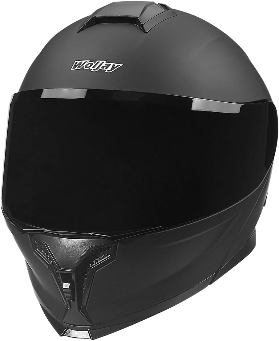 Flip Up Motorcycle Modular Full Face Helmet Dual Visor Integrated Motorbike for Adults Men Women Racing Moped Street DOT Approved