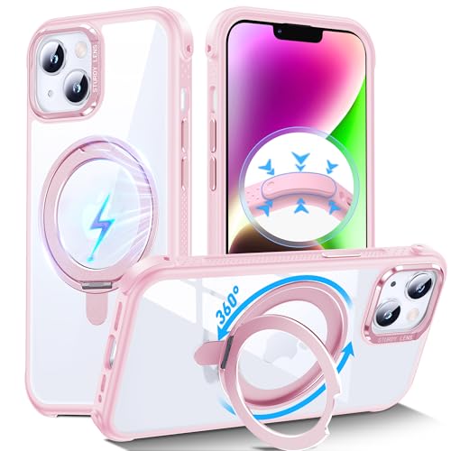 Coque iPhone 13 antichoc rose parfaite pour regarder vos vidéos