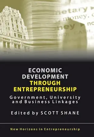 Economic Development Through Entrepreneurship: Government, University and Business Linkages Economic Development Through Entrepreneurship: Government, University and Business Linkages book cover
