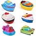 Liberty Imports Water Bath Squirties - Fun Floating Squeeze and Squirt Bathtub Squirters - Ideal Toys for Kids, Babies, Toddlers Bathtime (Boat Party)
