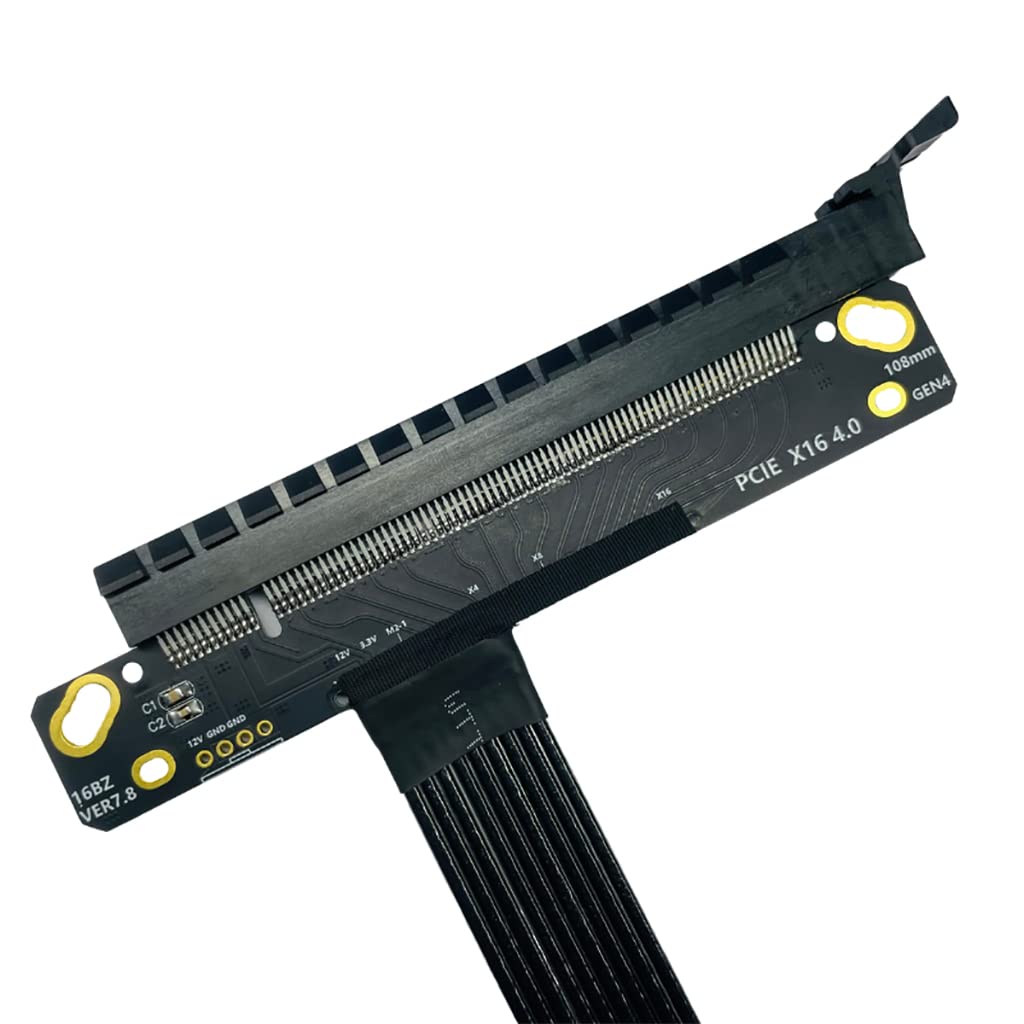 Amazon.com: JMT GEN4 PCIe 4.0 x4 to x16 Extension Cable Pcie4X 4.0