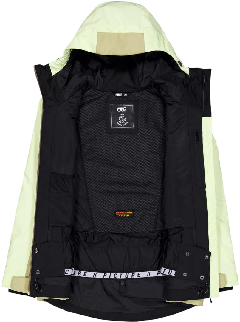 PICTURE Seen Jacke 2025 Lime Cream Hemp Roebuck, S