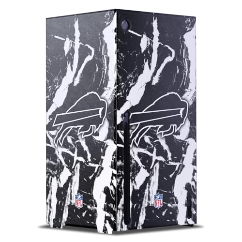 Skin Xbox Series X Motif Marbre Rigide Licence Officielle NFL Bills