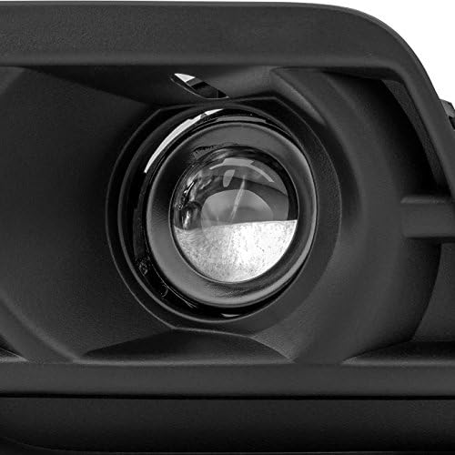 AKKON - For Chevy Camaro SS Z28 Chrome Clear Bumper Driving Fog Light Lamp Assembly W/Switch + Harness + Bulbs