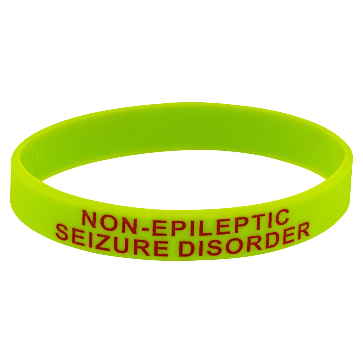 Paquete de 4 pulseras de alerta médica para trastorno convulsivo no epiléptico NES