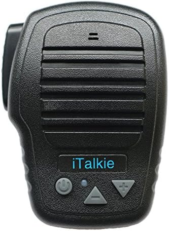 Bluetooth remote speaker microphone for walkie talkie | support Zello app | iTalkie