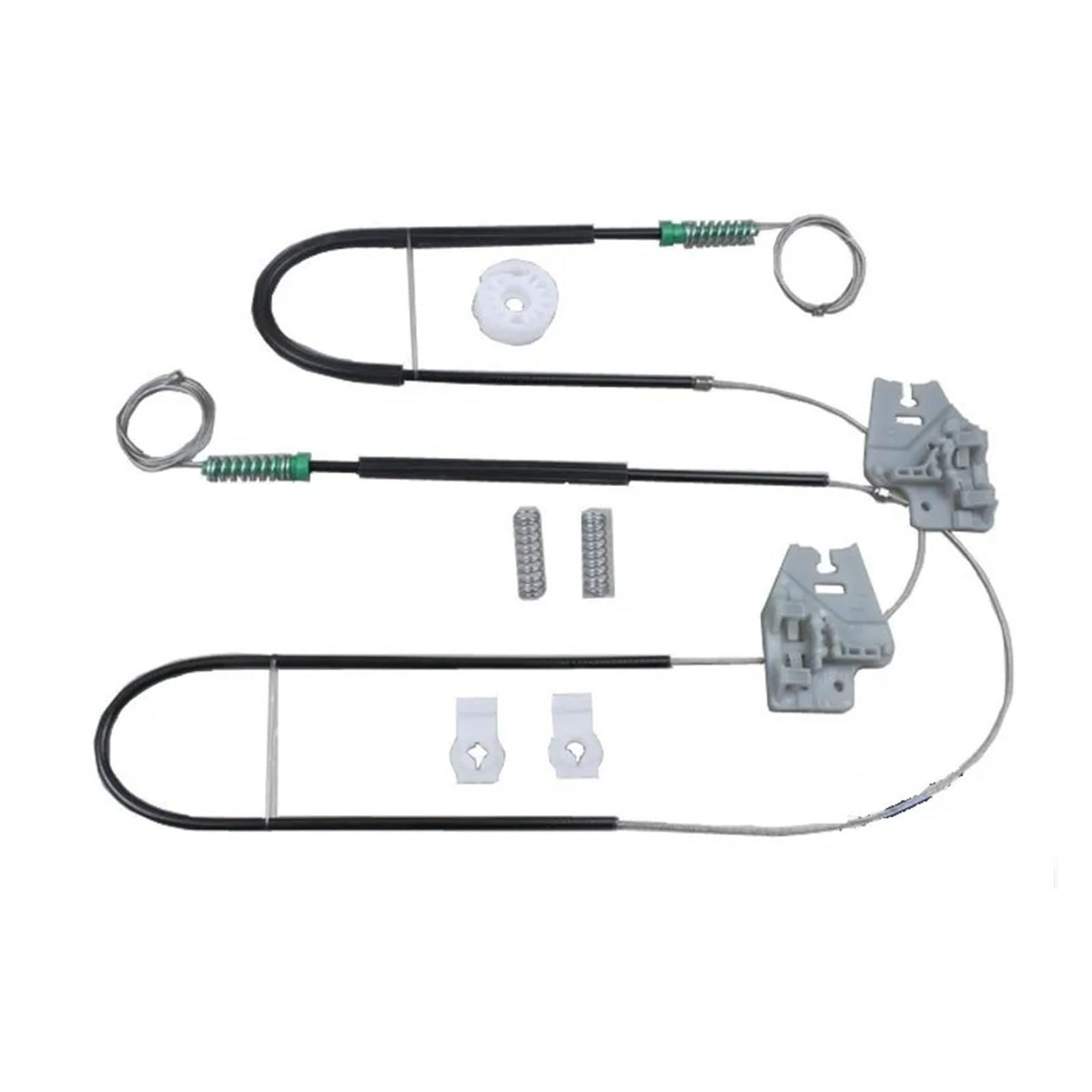 Sauanmnktp Front Left Right Window Winder Repair Kit For Bmw E46 1998-2001 Window Regulator Repair Kit