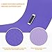 Yoga Beginners Kit Yoga Blocks 2 Pack Yoga Strap Yoga Ball Yoga Mat with Carrying Strap Net Bag Sports Cooling Towel,Yoga Mat Kits and Sets for Beginners 11-Piece Yoga Starter Kit for Women (Purple)