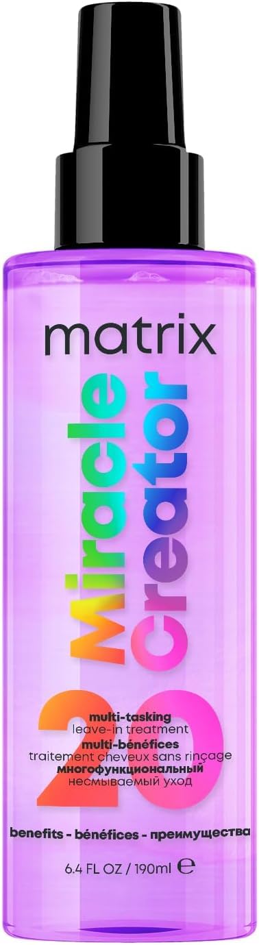 Matrix, Miracle Creator 20-in-1 Leave-In Spray, Heat Protection 190ml