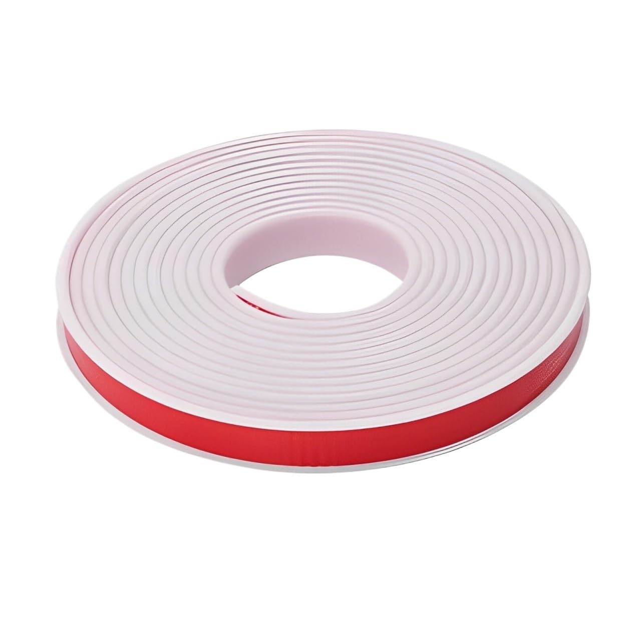 Rubber Edge Trim 5M Edge Seal Strip, U Shape Banding Self-Adhesive Protector for Veneer Furniture Edging Trim 1pc(White,9mm)