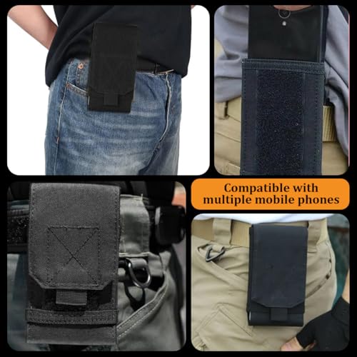 DOKRIN Fundas cartucheras para móviles,Riñonera para teléfono móvil, funda para teléfono móvil estilo cinturón para hombre, juego de accesorios de transporte - imagen 6