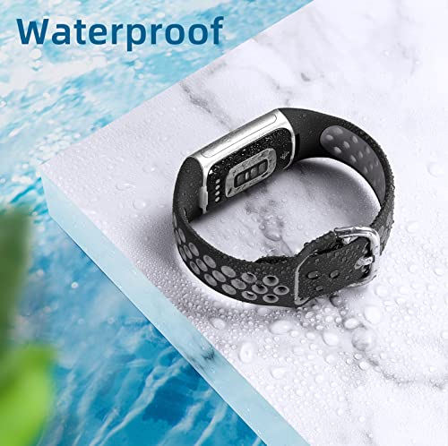 CeMiKa Bracelet Silicone Compatible avec Bracelet Fitbi...