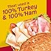 Oscar Mayer Deli Fresh Oven Roasted Turkey Breast & Smoked Uncured Ham Sliced Lunch Meat Variety Pack, 9 oz. Tray