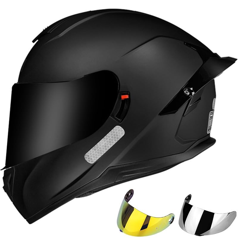 バイク ヘルメット Amazon.co.jp: フルフェイスヘルメット ダブルバイザー バイク