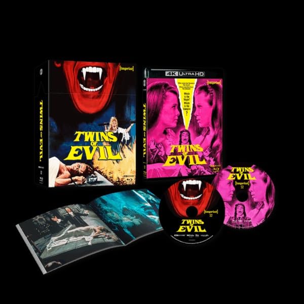 Twins Of Evil (1971) – 4K UHD + Blu-ray Limited Edition Hardbox