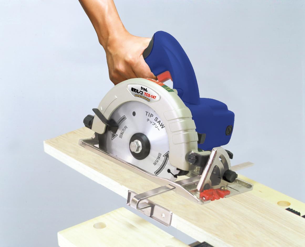 Amazon | トラッド(trad) 電気丸ノコ 147mm TCS-147B 820123