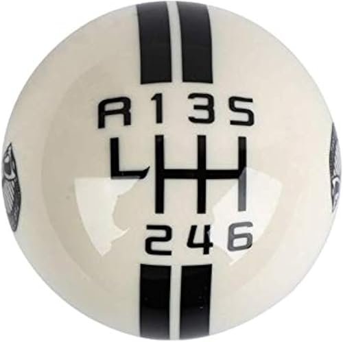 Pomo de palanca de cambios manual para Mustang Shelby Cobra GT 500 de 6 velocidades