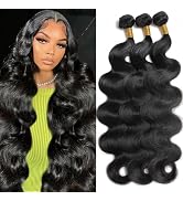 12A Human Hair Bundles Body Wave Bundles Human Hair 20 22 24 Inch 100% Unprocessed Brazilian Virg...