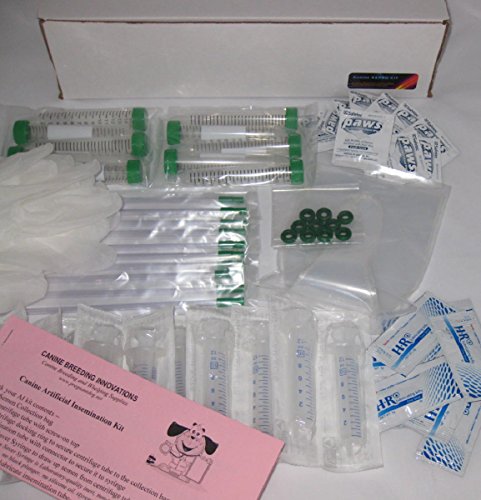 Breeder Kit Artificial Insemination Kit for Dogs 10 Count for Small Breeds