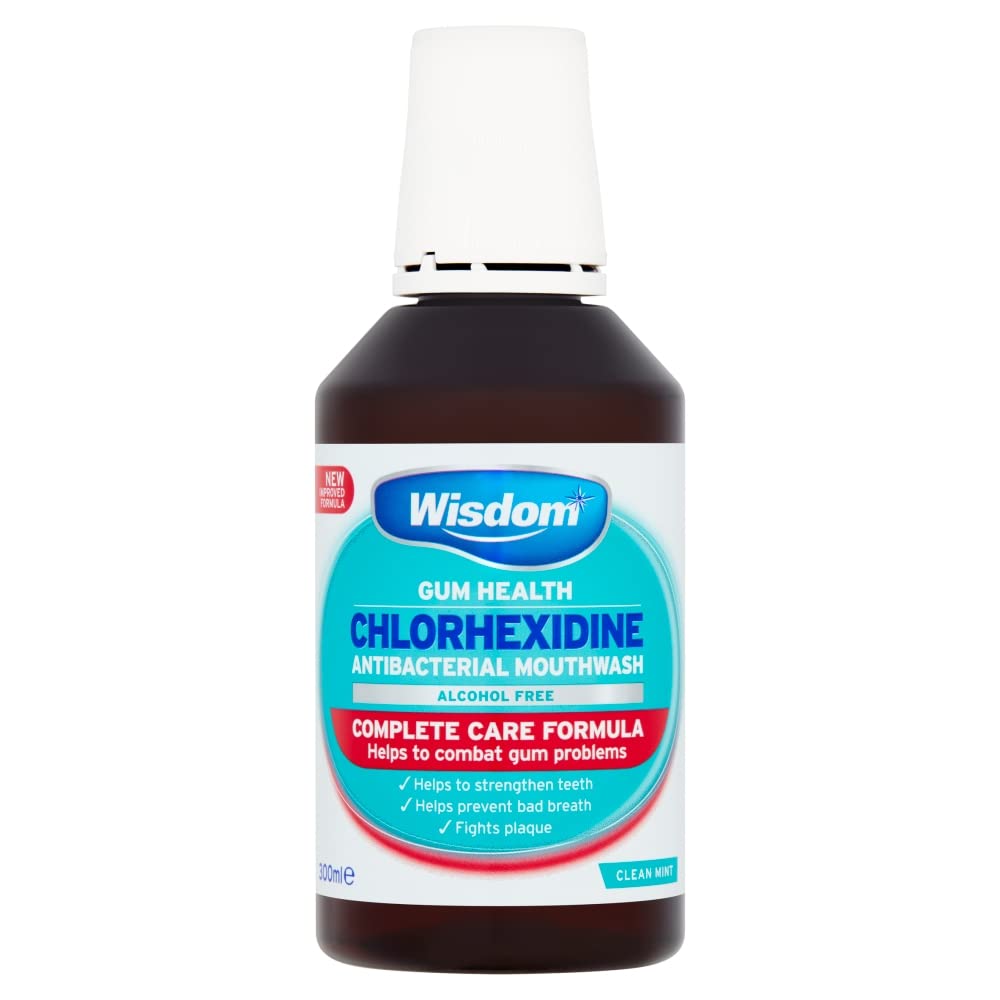 Buy Wisdom Chlorhexidine Antibacterial Mouthwash Online at desertcartUAE