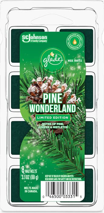 Glade wax melts refill (Pine Wonderland)