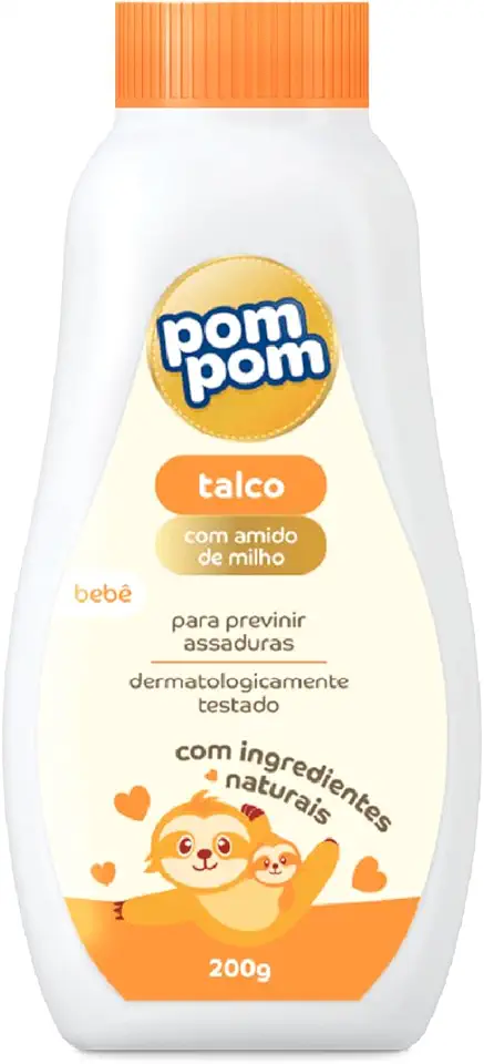 Pom Pom Talco 200G