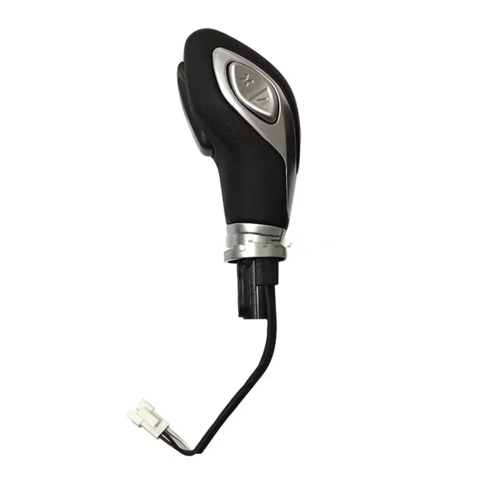 HILLAR Car Gear Stick Knob for Focus 3 Fiesta MK7 for Kuga for Mondeo for Ecosport 2013 2014 2015 2016 2017 Leather Gear Shift Knob Shifter Lever(Type2)