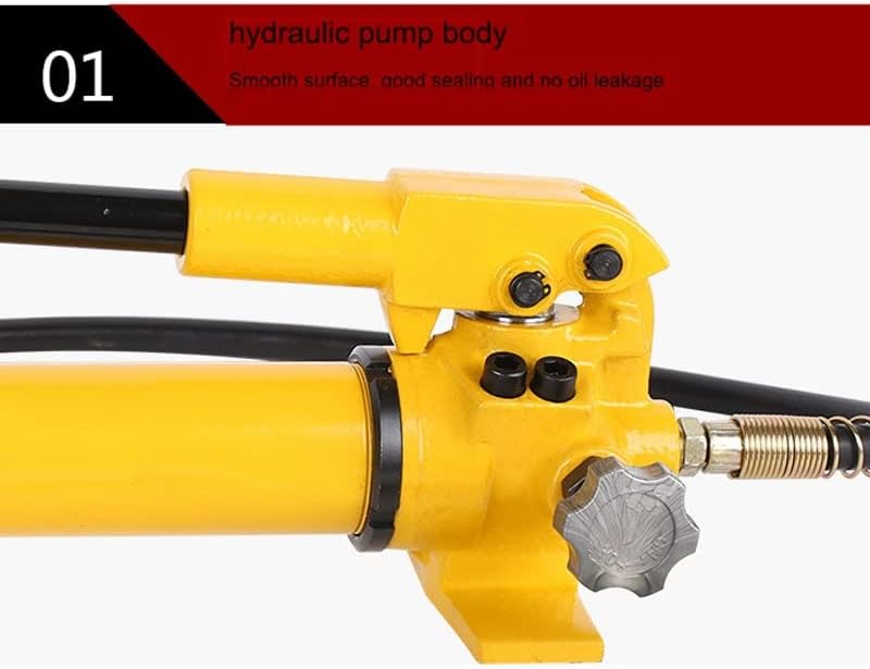 CP-180 Home Manual Hydraulic Pump Hydraulic Cylinder High Pressure Hydraulic Pump Efficient Split Hydraulic Tool Power, Garden & Hand Tools(Package 2)